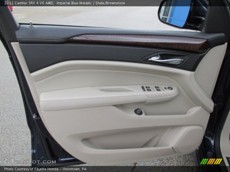 Imperial Blue Metallic / Shale/Brownstone 2011 Cadillac SRX 4 V6 AWD
