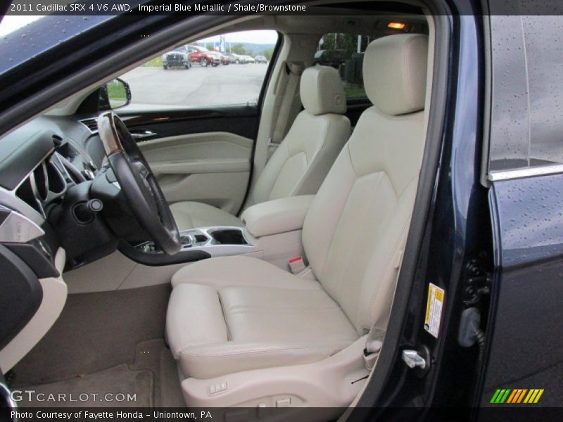 Imperial Blue Metallic / Shale/Brownstone 2011 Cadillac SRX 4 V6 AWD