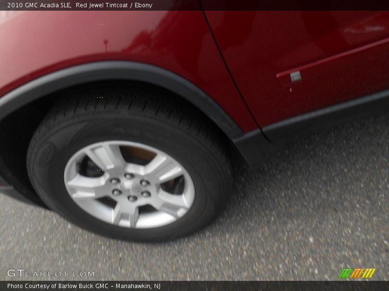 Red Jewel Tintcoat / Ebony 2010 GMC Acadia SLE