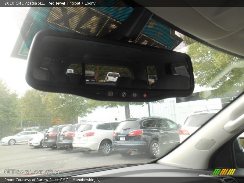 Red Jewel Tintcoat / Ebony 2010 GMC Acadia SLE