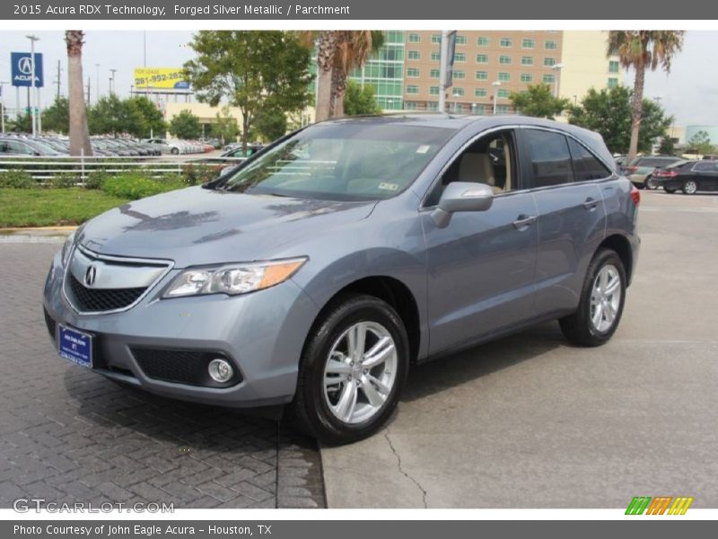 Forged Silver Metallic / Parchment 2015 Acura RDX Technology