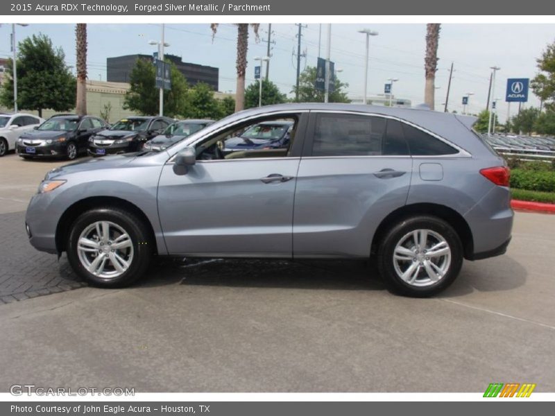 Forged Silver Metallic / Parchment 2015 Acura RDX Technology