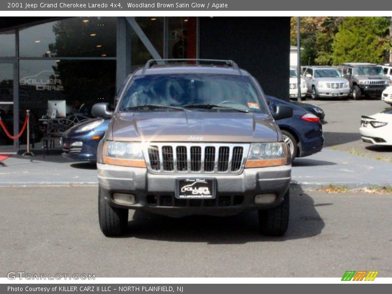 Woodland Brown Satin Glow / Agate 2001 Jeep Grand Cherokee Laredo 4x4