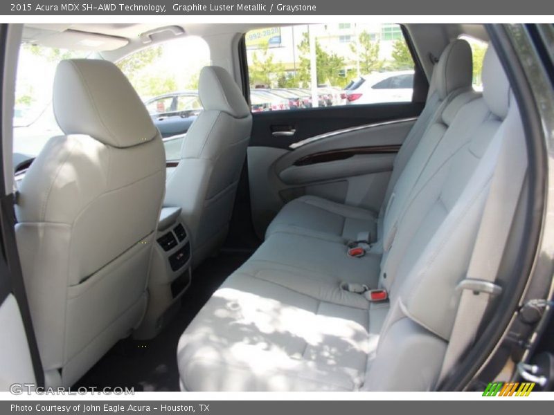 Graphite Luster Metallic / Graystone 2015 Acura MDX SH-AWD Technology