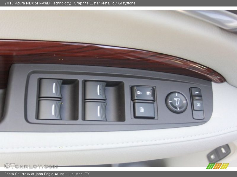 Graphite Luster Metallic / Graystone 2015 Acura MDX SH-AWD Technology