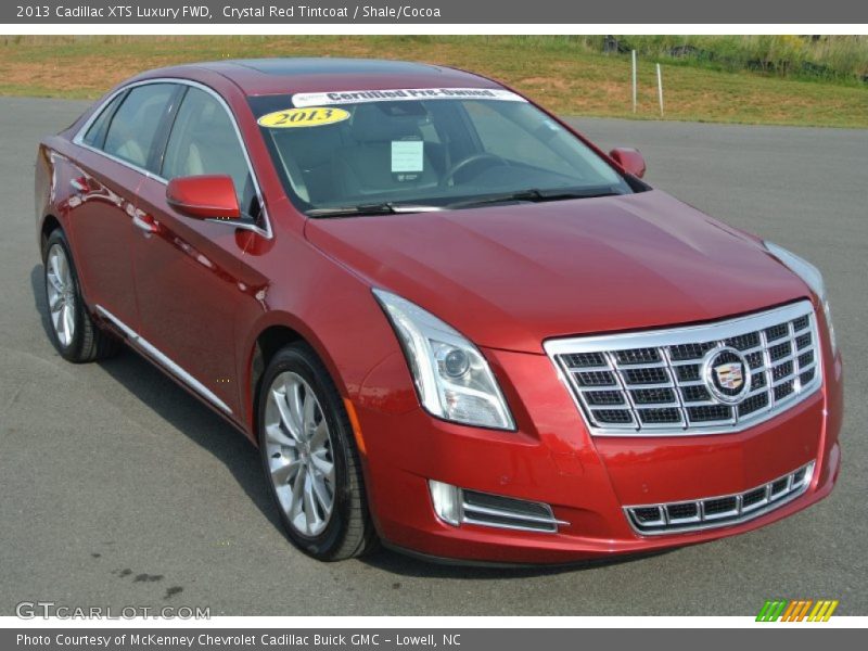 Crystal Red Tintcoat / Shale/Cocoa 2013 Cadillac XTS Luxury FWD