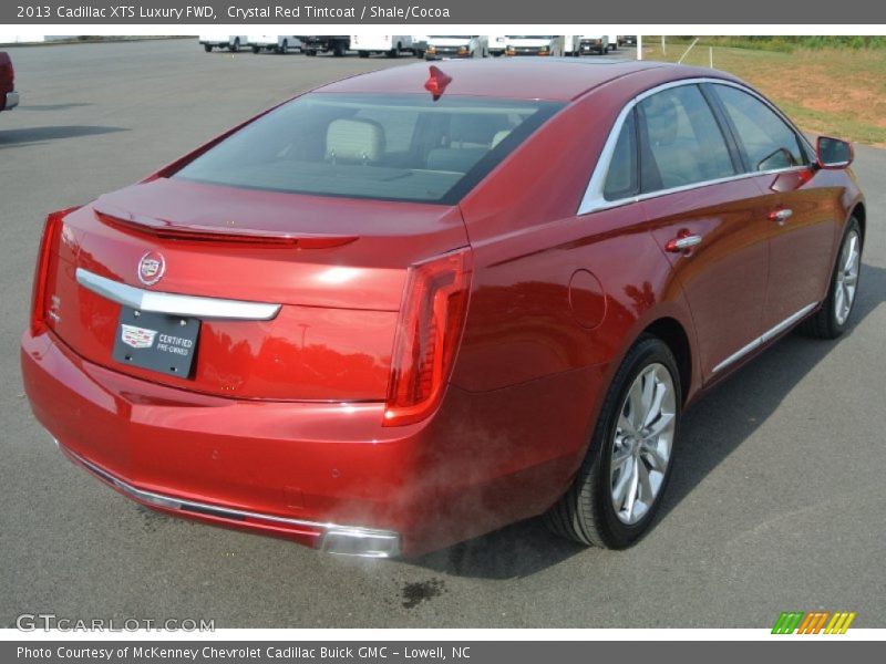 Crystal Red Tintcoat / Shale/Cocoa 2013 Cadillac XTS Luxury FWD