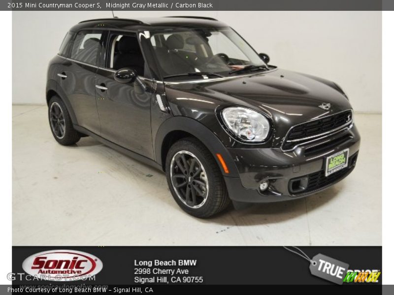 Midnight Gray Metallic / Carbon Black 2015 Mini Countryman Cooper S