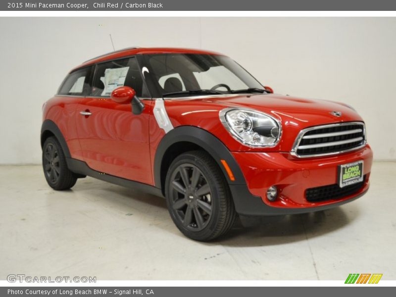 Chili Red / Carbon Black 2015 Mini Paceman Cooper