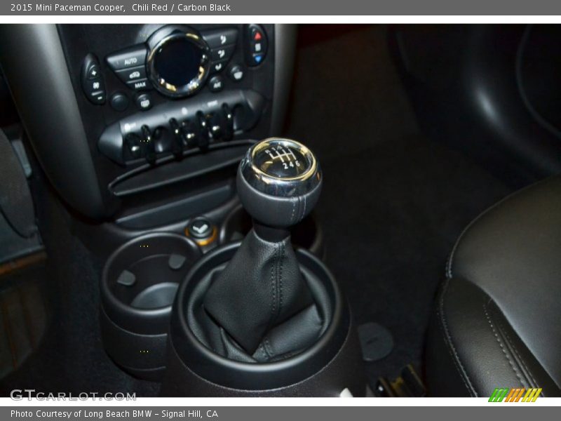  2015 Paceman Cooper 6 Speed Manual Shifter