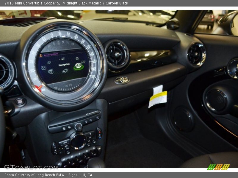 Midnight Black Metallic / Carbon Black 2015 Mini Convertible Cooper S