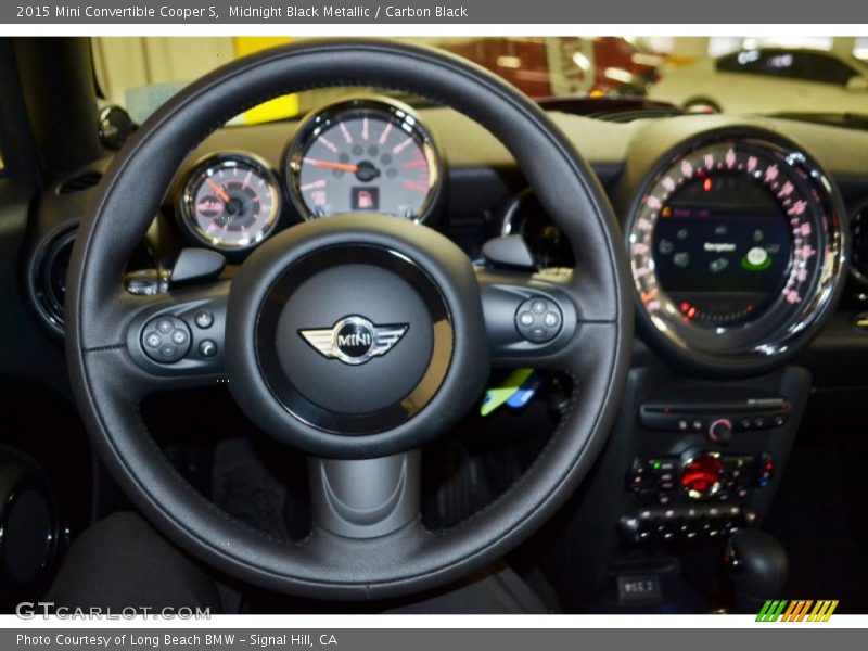 Midnight Black Metallic / Carbon Black 2015 Mini Convertible Cooper S