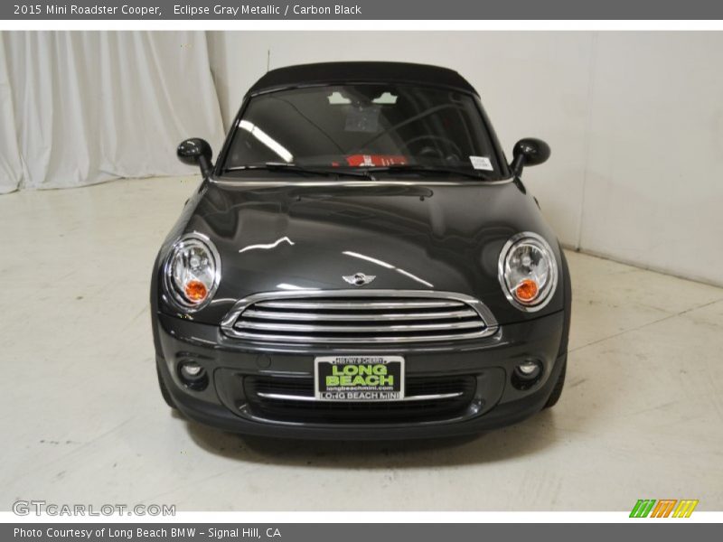  Eclipse Gray Metallic / Carbon Black 2015 Mini Roadster Cooper