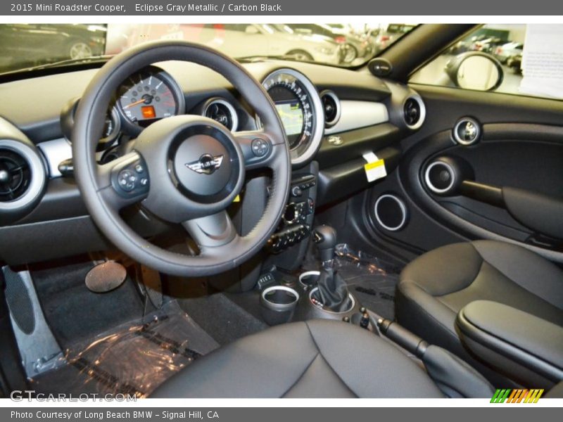  Eclipse Gray Metallic / Carbon Black 2015 Mini Roadster Cooper