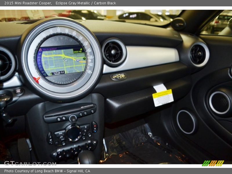  Eclipse Gray Metallic / Carbon Black 2015 Mini Roadster Cooper