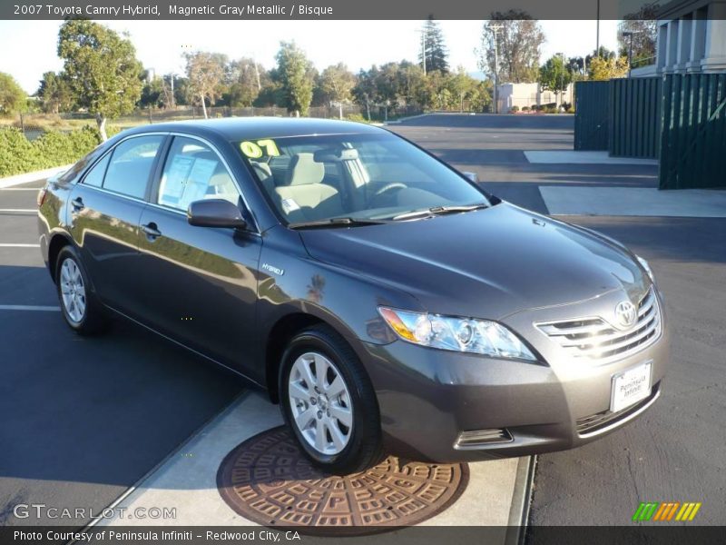 Magnetic Gray Metallic / Bisque 2007 Toyota Camry Hybrid