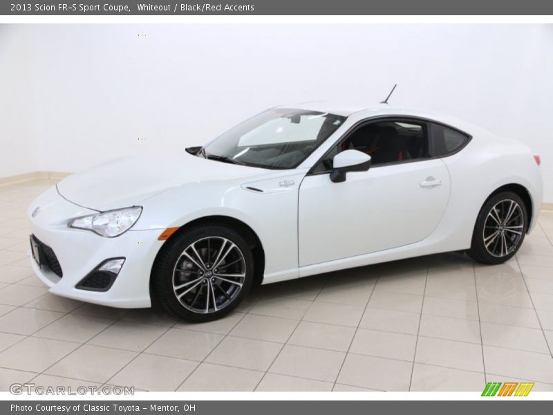 Whiteout / Black/Red Accents 2013 Scion FR-S Sport Coupe