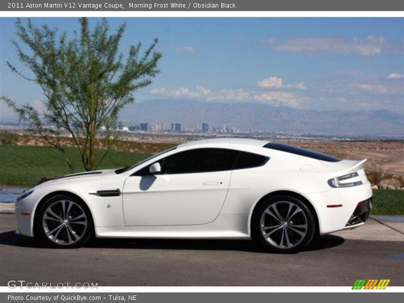  2011 V12 Vantage Coupe Morning Frost White