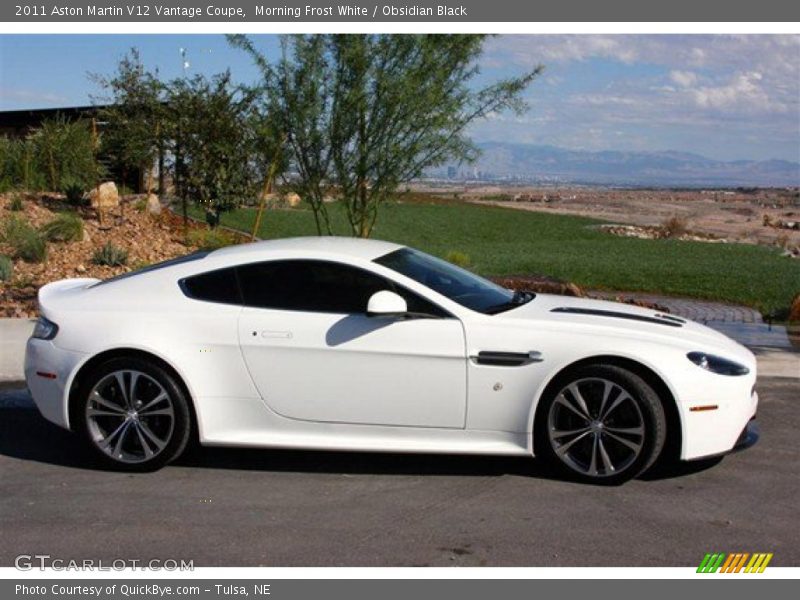  2011 V12 Vantage Coupe Morning Frost White