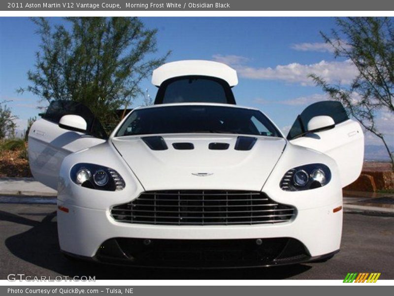  2011 V12 Vantage Coupe Morning Frost White