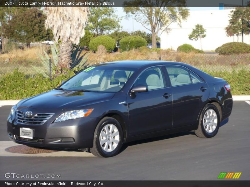 Magnetic Gray Metallic / Bisque 2007 Toyota Camry Hybrid