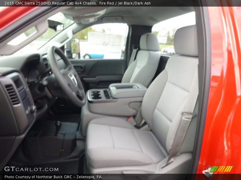Front Seat of 2015 Sierra 2500HD Regular Cab 4x4 Chassis
