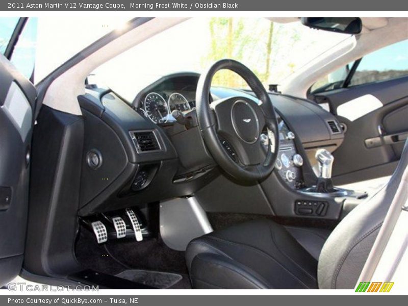  2011 V12 Vantage Coupe Obsidian Black Interior