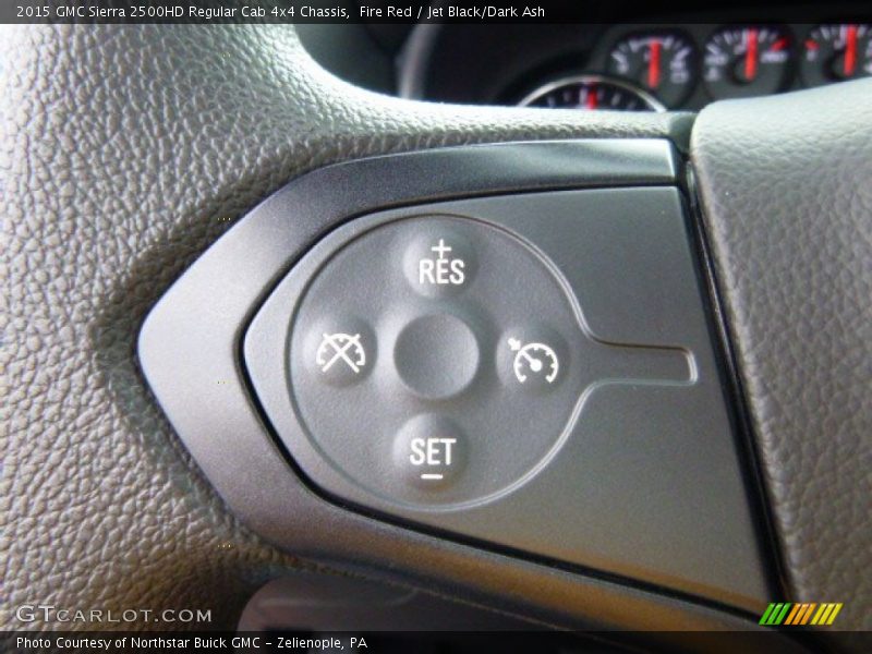 Controls of 2015 Sierra 2500HD Regular Cab 4x4 Chassis
