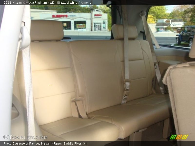 Blizzard White / Almond 2011 Nissan Armada Platinum 4WD