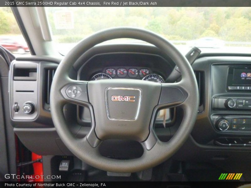  2015 Sierra 2500HD Regular Cab 4x4 Chassis Steering Wheel