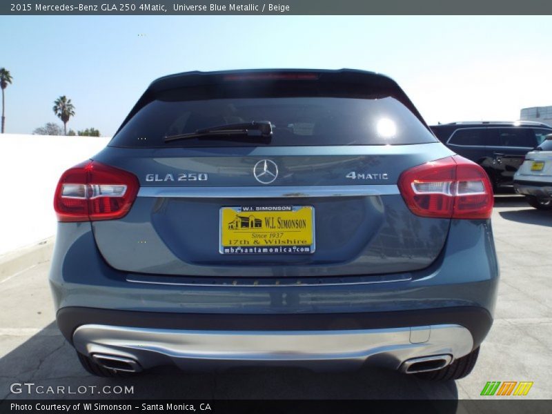 Universe Blue Metallic / Beige 2015 Mercedes-Benz GLA 250 4Matic