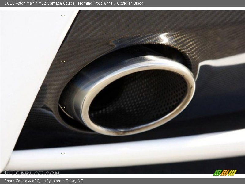 Exhaust of 2011 V12 Vantage Coupe