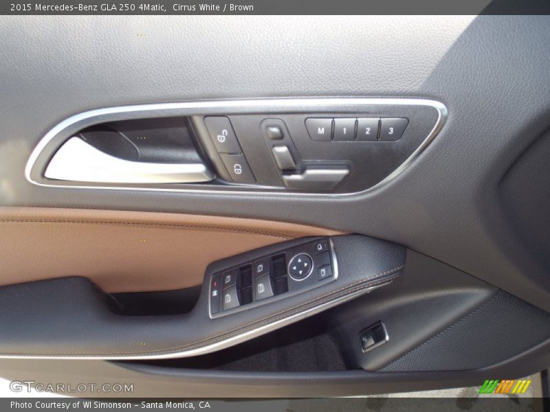 Cirrus White / Brown 2015 Mercedes-Benz GLA 250 4Matic