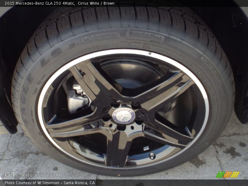 Cirrus White / Brown 2015 Mercedes-Benz GLA 250 4Matic