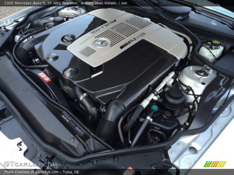  2005 SL 65 AMG Roadster Engine - 6.0 Liter AMG Twin-Turbocharged SOHC 36-Valve V12