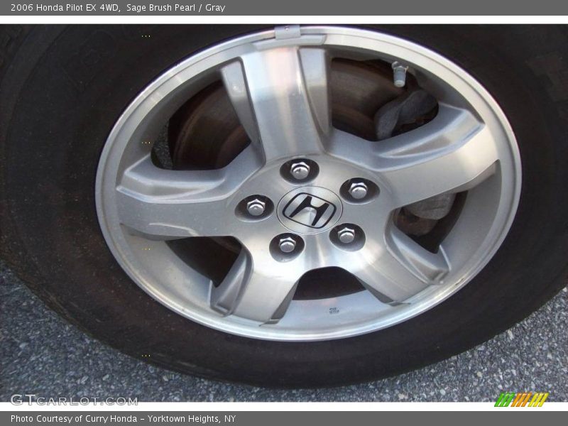 Sage Brush Pearl / Gray 2006 Honda Pilot EX 4WD