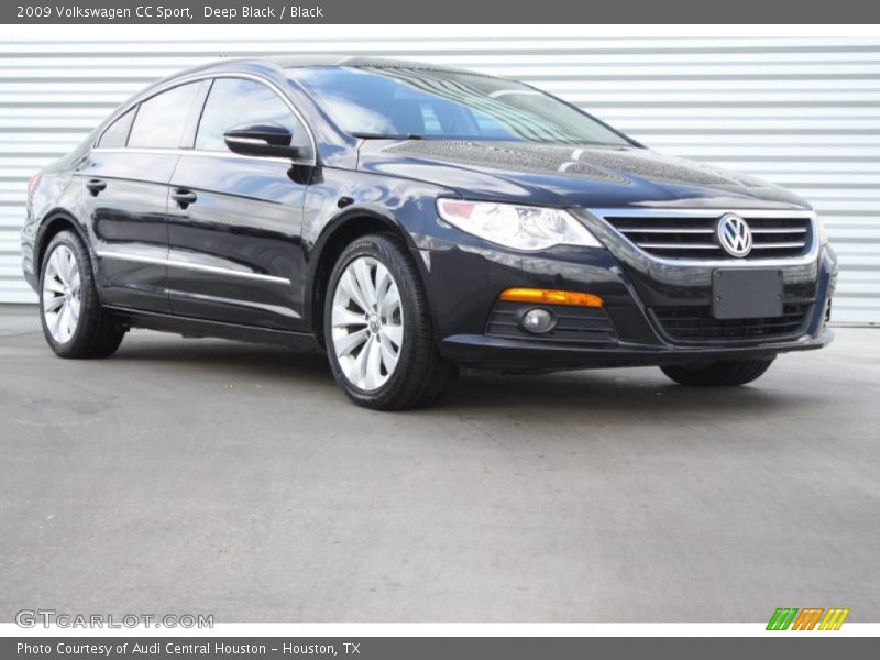 Deep Black / Black 2009 Volkswagen CC Sport