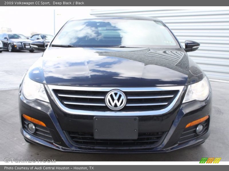 Deep Black / Black 2009 Volkswagen CC Sport