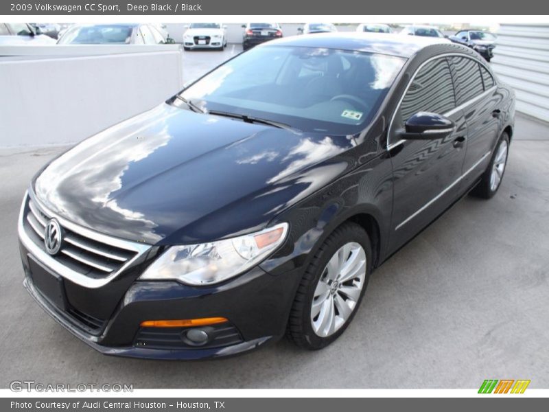 Deep Black / Black 2009 Volkswagen CC Sport