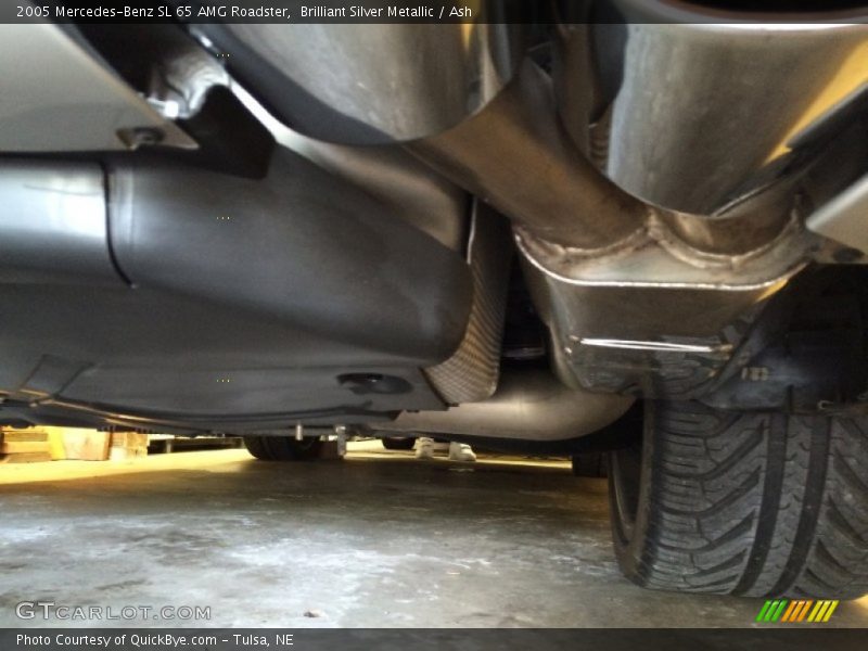 Undercarriage of 2005 SL 65 AMG Roadster