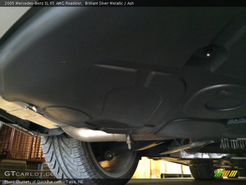 Undercarriage of 2005 SL 65 AMG Roadster