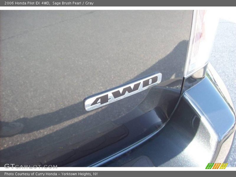 Sage Brush Pearl / Gray 2006 Honda Pilot EX 4WD