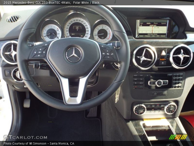 Polar White / Black 2015 Mercedes-Benz GLK 250 BlueTEC 4Matic