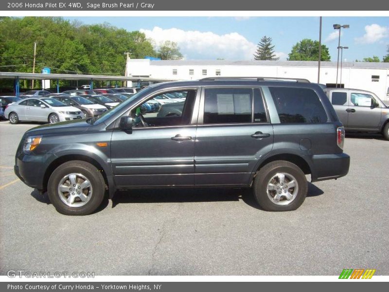 Sage Brush Pearl / Gray 2006 Honda Pilot EX 4WD