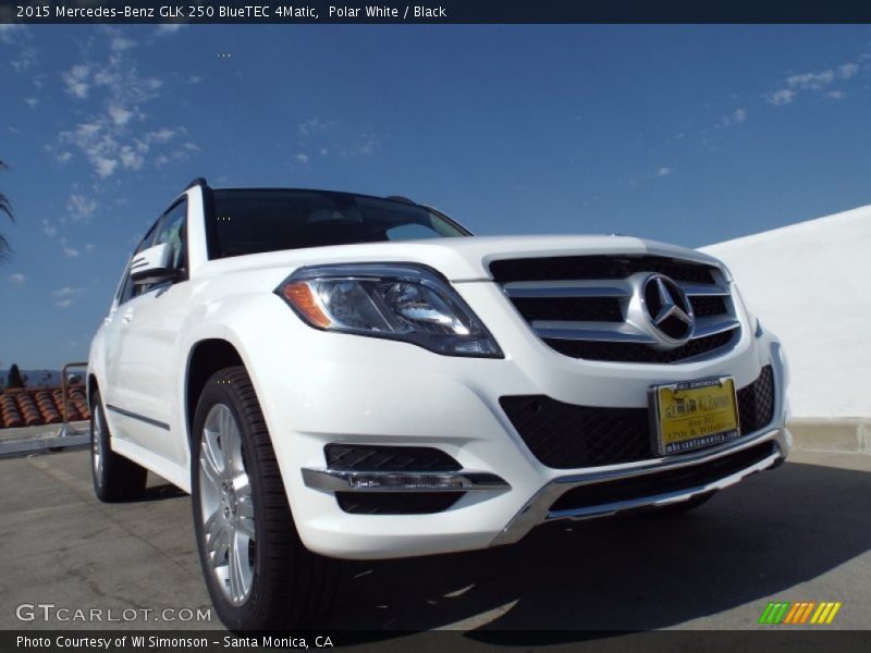 Polar White / Black 2015 Mercedes-Benz GLK 250 BlueTEC 4Matic