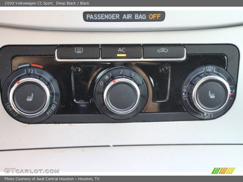 Deep Black / Black 2009 Volkswagen CC Sport