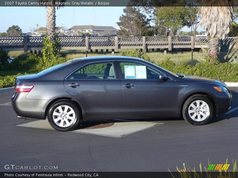 Magnetic Gray Metallic / Bisque 2007 Toyota Camry Hybrid