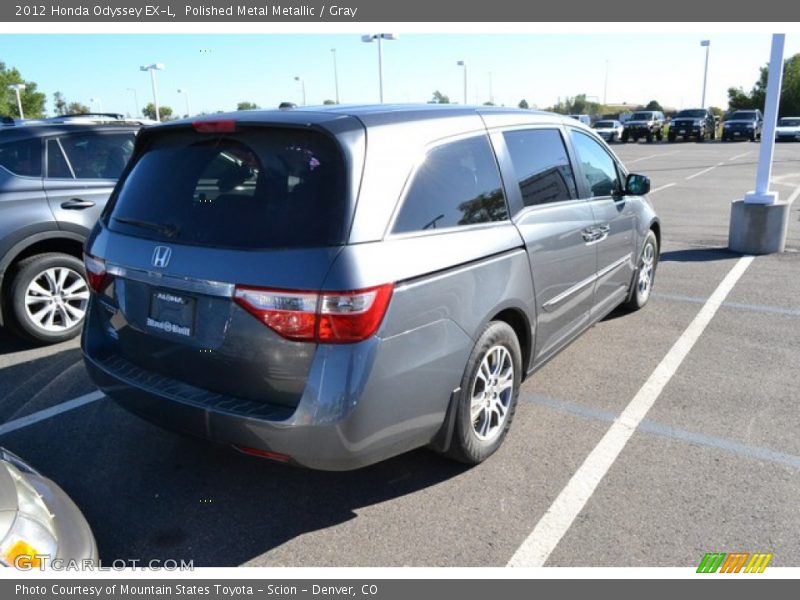 Polished Metal Metallic / Gray 2012 Honda Odyssey EX-L