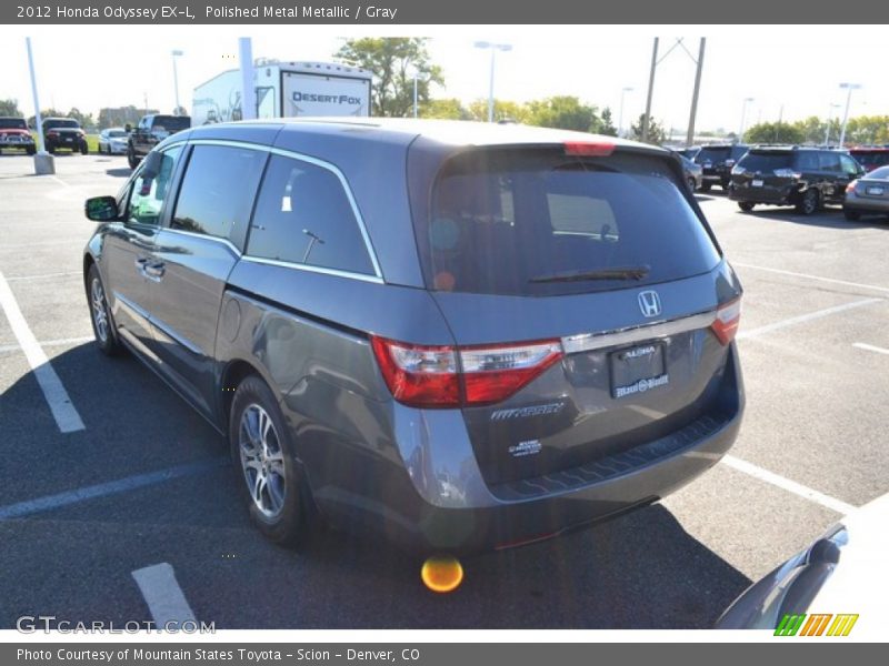 Polished Metal Metallic / Gray 2012 Honda Odyssey EX-L