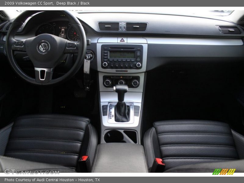 Deep Black / Black 2009 Volkswagen CC Sport